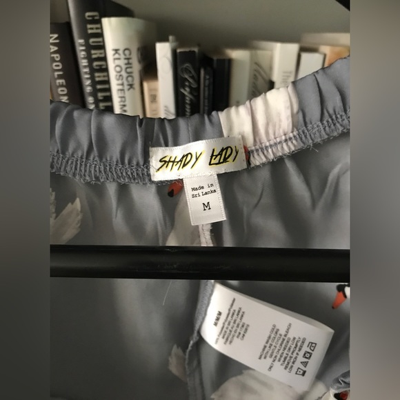 NWOT Shady Lady Grey Swan Camisole Top (S)  and Short (M) Sleep - Lounge Set S/M - Picture 12 of 16
